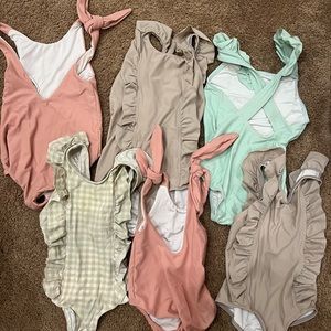 Minnow Swim $25 each. Top three are sizes 3/4. Bottom three are sizes 1.